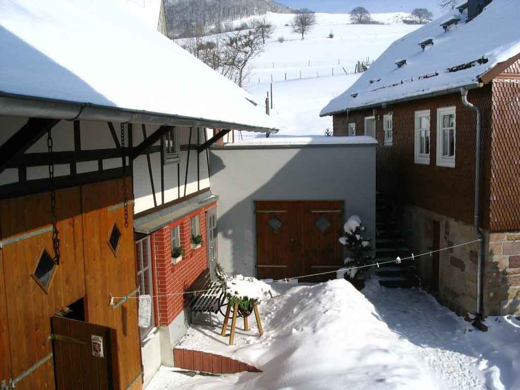 Winteridylle im Gerlingshof